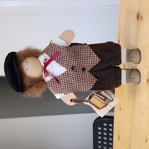 Lizzie High Karl Valentine Wood Doll 1994 Vintage